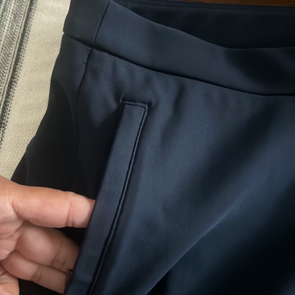 Lululemon On the Move Pants Ponte Navy Size 10 - Picture 10 of 14
